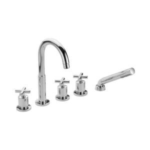 Cilindra Roman Tub with Handshower